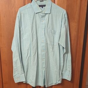 Tommy Hilfiger Light Green Casual Button Down Shirt